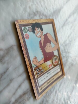 Monkey D. Luffy C257 ONE PIECE CARD GAME Japan BANDAI 2000 With