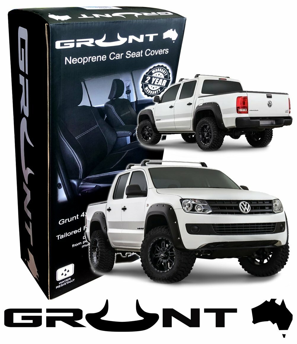 Grunt 4x4 neoprene car front seat covers for Volkswagen Amarok