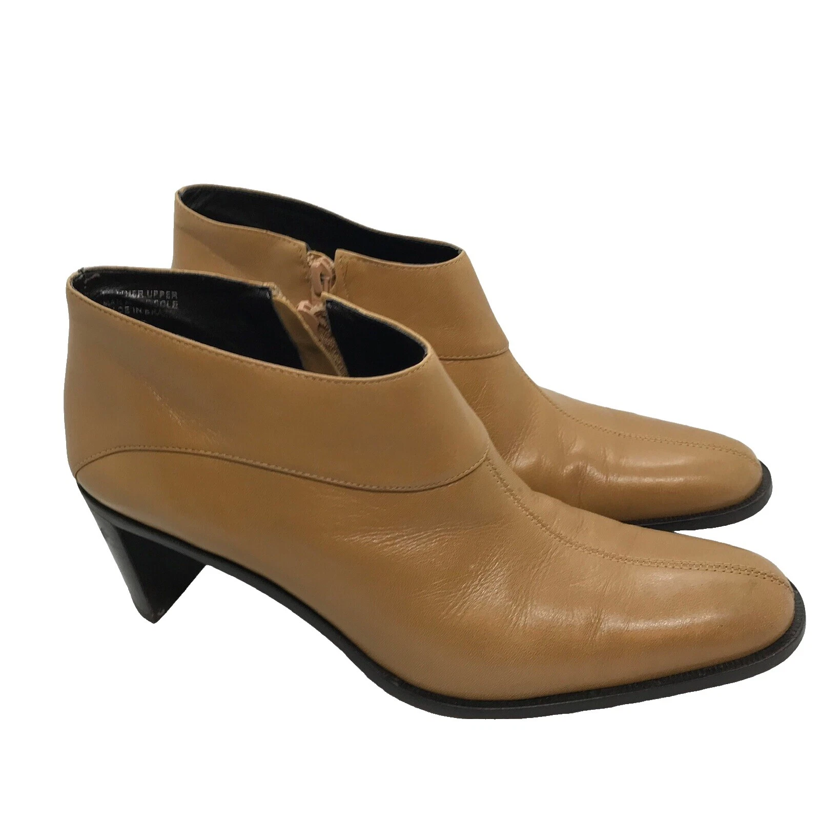 Botas Marrón superior de cuero Etienne Aigner para Mujeres