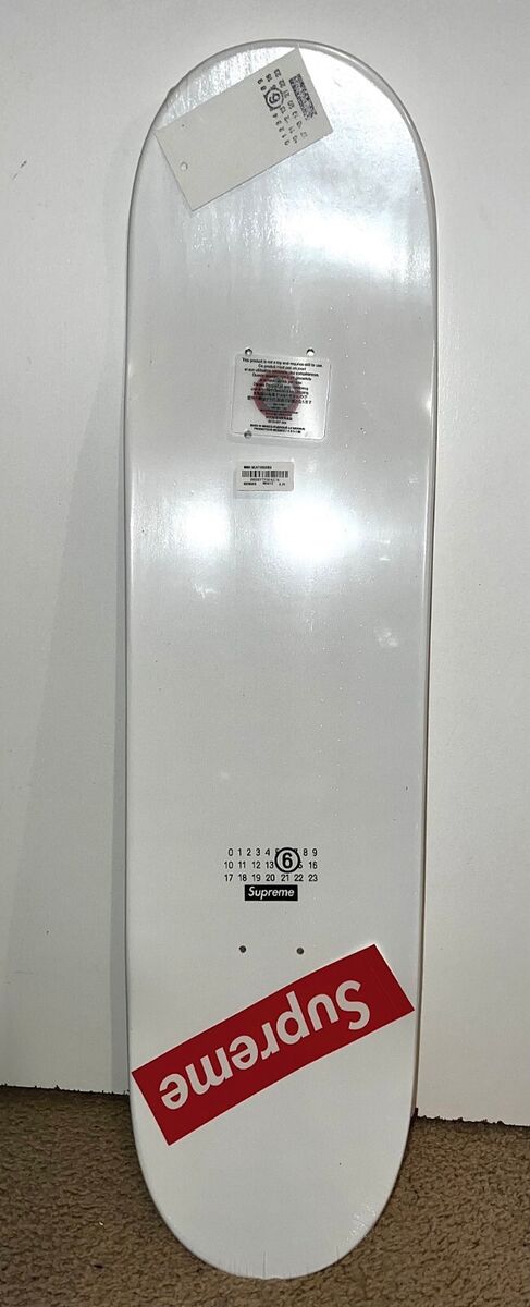 ✓ Supreme MM6 Maison Margiela Skate Deck Scratch Off 8.25 ✓ Supreme MM6 Maison Margiela Skate Deck Scratch Off 8.25