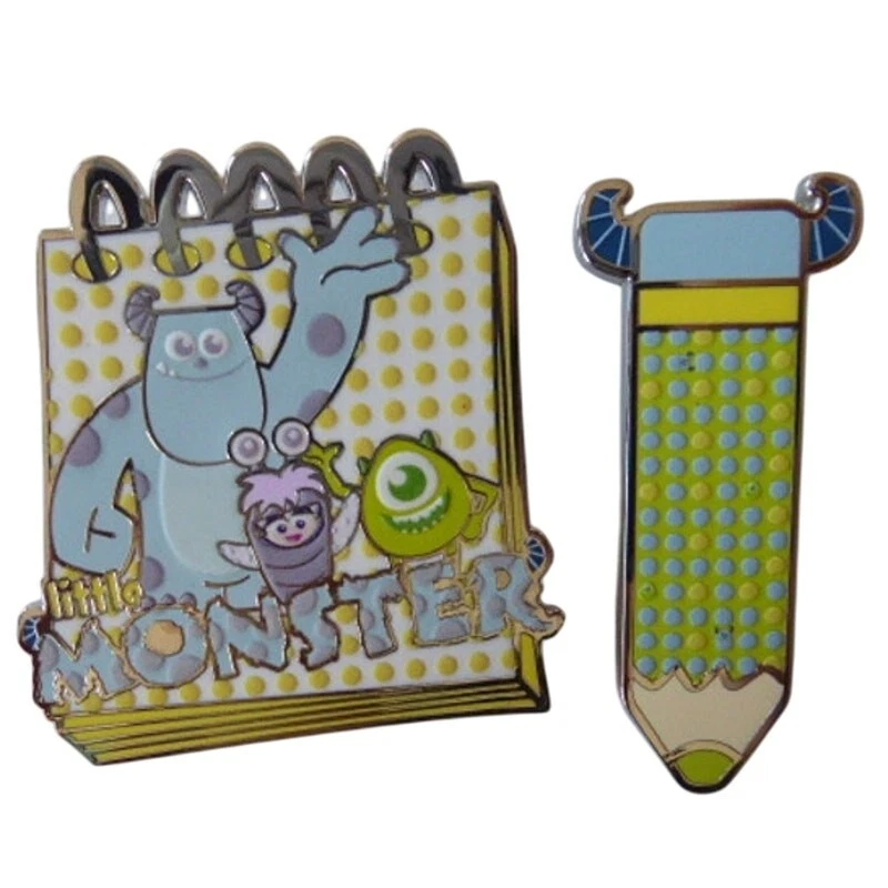 Disney Trading Pin Pixar Pencil & Notepad Blind Box Set - Monster's Inc