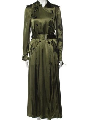Fleur du Mal Trenchcoat Grün S - Bild 1 von 4