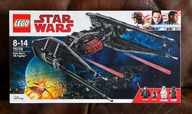 LEGO STAR WARS - KYLO REN'S TIE FIGHTER 75179, 4x MINIFIGURES, RETIRED! SEALED!