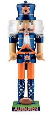MasterPieces - Auburn Tigers - NCAA Decorative Nutcracker - 12'' Tall
