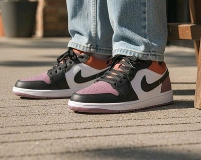 AIR JORDAN 1 LOW SE ''SKY J MAUVE'' Sneakers,  Size: 10.5, FB9907-102