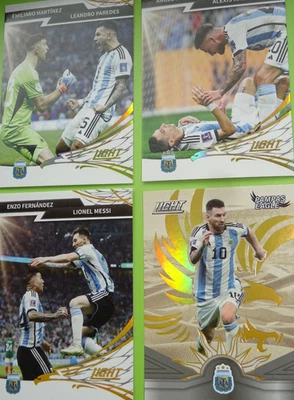 Fansmall Argentina Lionel Messi world cup 2022 champion GOAT no Panini Topps - Bild 1 von 4
