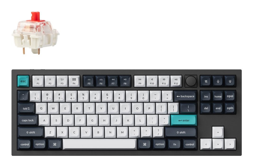 Keychron Q3 Max keyboard Universal USB + RF Wireless + Bluetooth QWERTY UK Engli