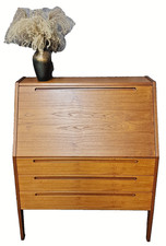 HJN Møller Sekretär von Nils Jonsson  Teak Danish Design