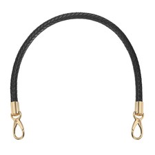 1 Pcs Braided Purse Strap, 21.6 Inch for Handbag Tote Making  Black 