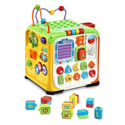 VTech Alphabet Activity Cube Green Ultimate Learning Toy