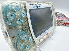 WonderSwan Color Pure Crystal console Toys R Us Limited Tested Bandai Japan