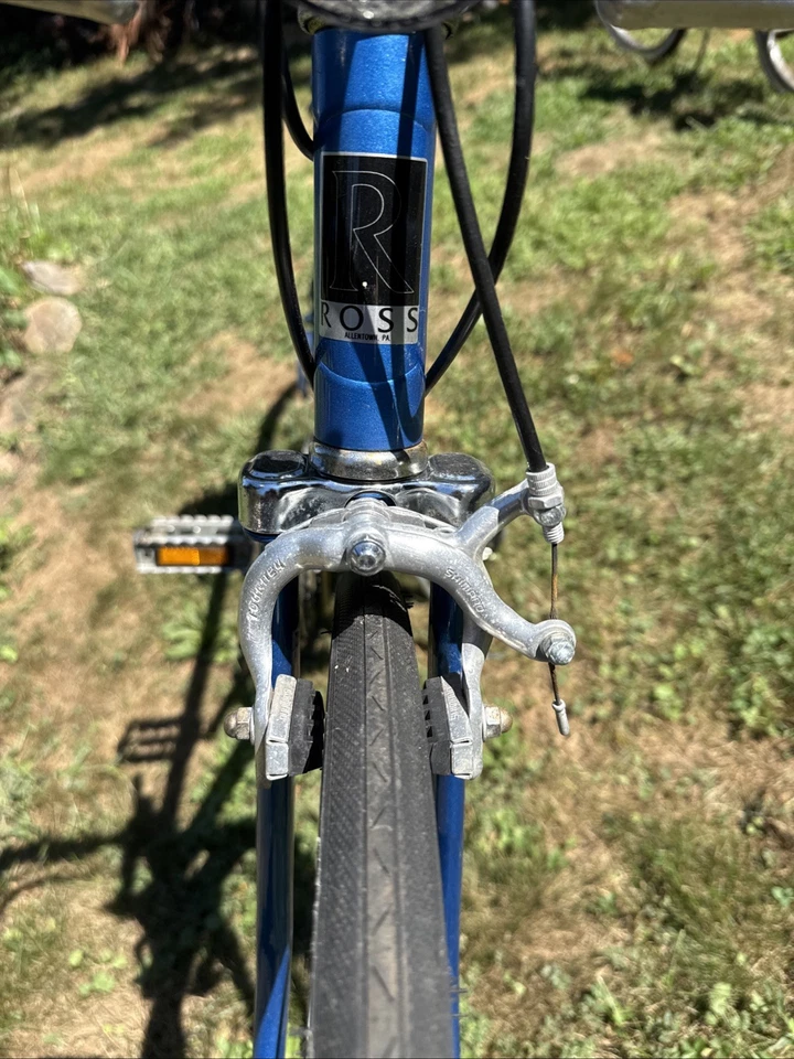 Ross Eurosport 1980's Men's Bike Blue 10 Speed Nice Condition Good Tires - Image 3 of 4