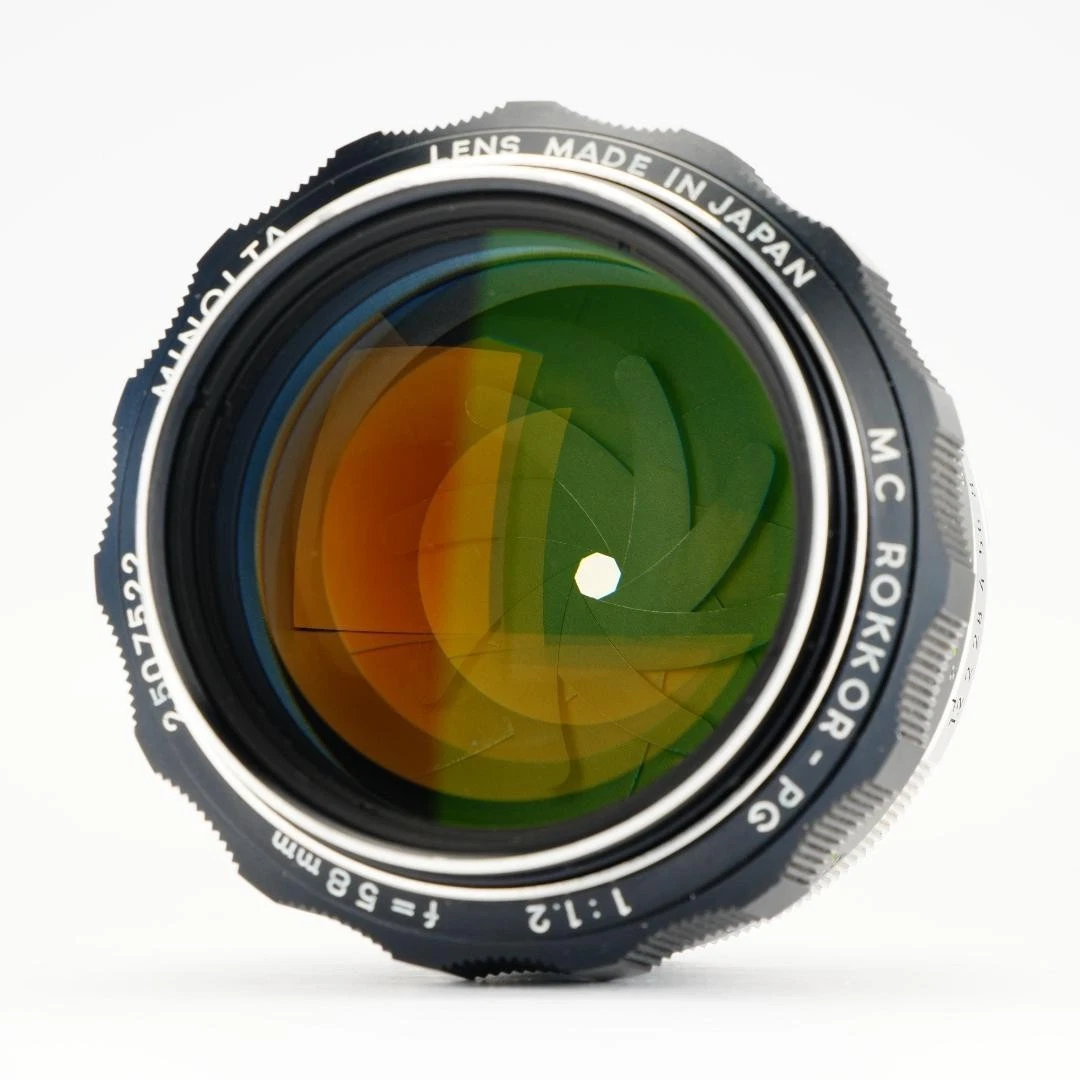 Minolta 58mm Focal f/1.2 Camera Lenses for sale | eBay