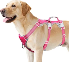 Escape Proof Harness, No Slip Dog Harness Escape Proof, Reflective Harness with 