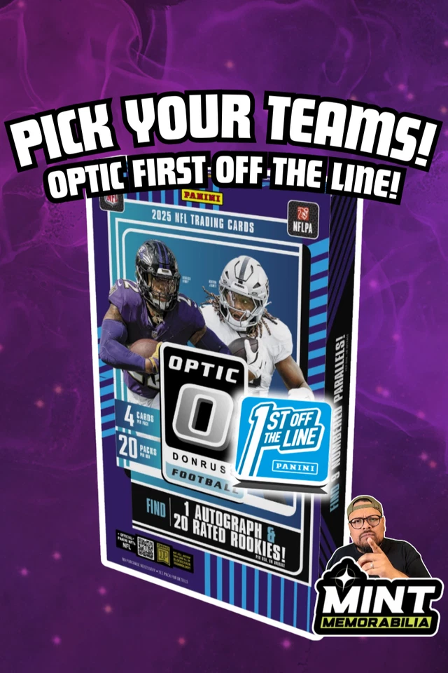 OPTIC FOOTBALL FOTL HALF CASE PICK YOUR TEAMS!