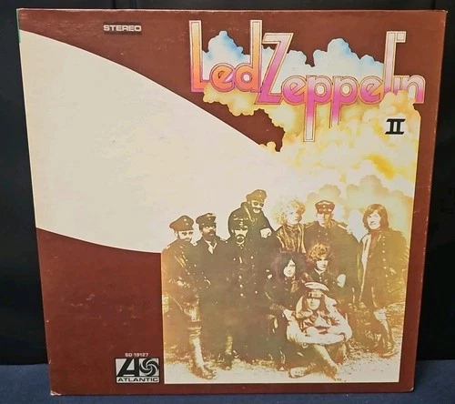 LED ZEPPELIN - LED ZEPPELIN II - 1977 LP SD 19127 - VINYL RECORD GATEFOLD JACKET