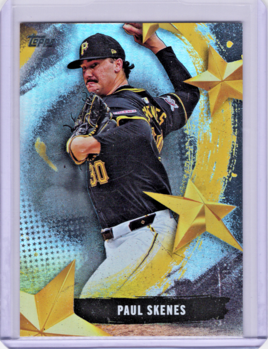2025 Topps Series 1 Stars of MLB Paul Skenes SMLB-27 Pittsburg Pirates MVP MLB