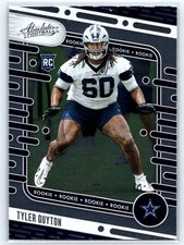 2024 Panini Absolute Retail #129 Tyler Guyton RC - Dallas Cowboys