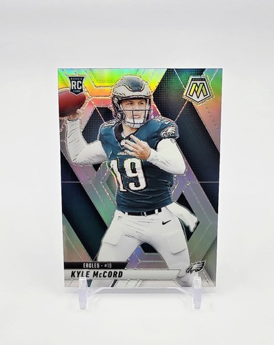 2025 Panini Mosaic Kyle McCord Rookie Silver Prizm No. 352