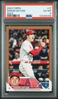 2023 Topps #17 Shohei Ohtani Gold PSA 6 #/2023