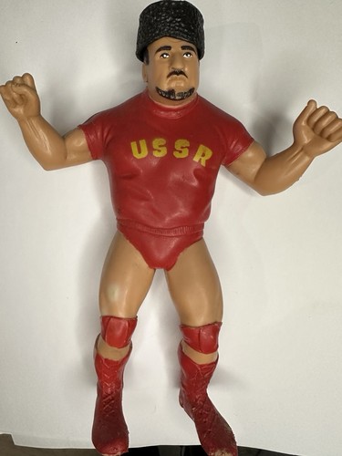 Vintage WWF 1985 LJN NIKOLAI VOLKOFF with hat WRES...