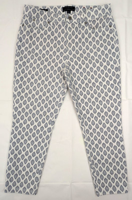 Talbots Simply Flattering Collection Jegging Crop Denim Pants, Women 10P (32x24)