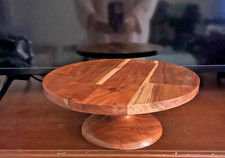 HEARTH & Home By Magnolia  WoodenPedestal Cake Stand
