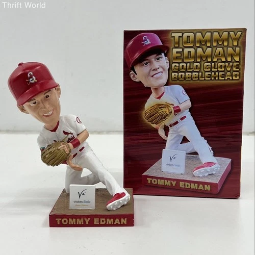 2021 St. Louis Cardinals Tommy Edman Gold Glove Bobblehead MLB SGA Open Box