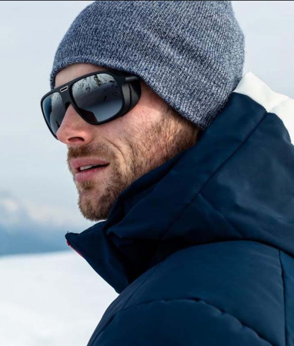 New VUARNET Sunglasses ICE 02 VL 1811 0001 Matte Black Frames Skilynx Lenses