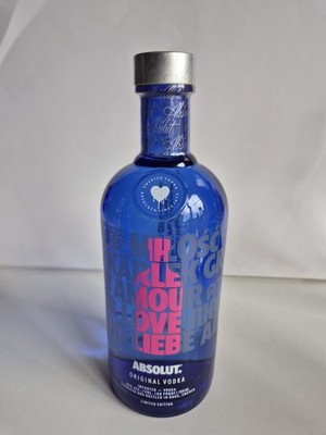 Absolut Vodka  Drop of Love Pink Limited Edition 40% 0,7L Neu UngeöffnetSammler 