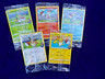 Pokemon Futsal On The Ball  Football set, 5 Promo cards all  Sealed CB1