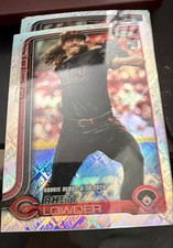 2025 Topps Chrome Logofractor Edition - Rhett Lowder, Rhett Lowder #147 (RC)