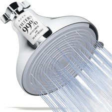 Filtered Shower Head - Removes Chlorine, Heavy Metals Contaminants for Healthi