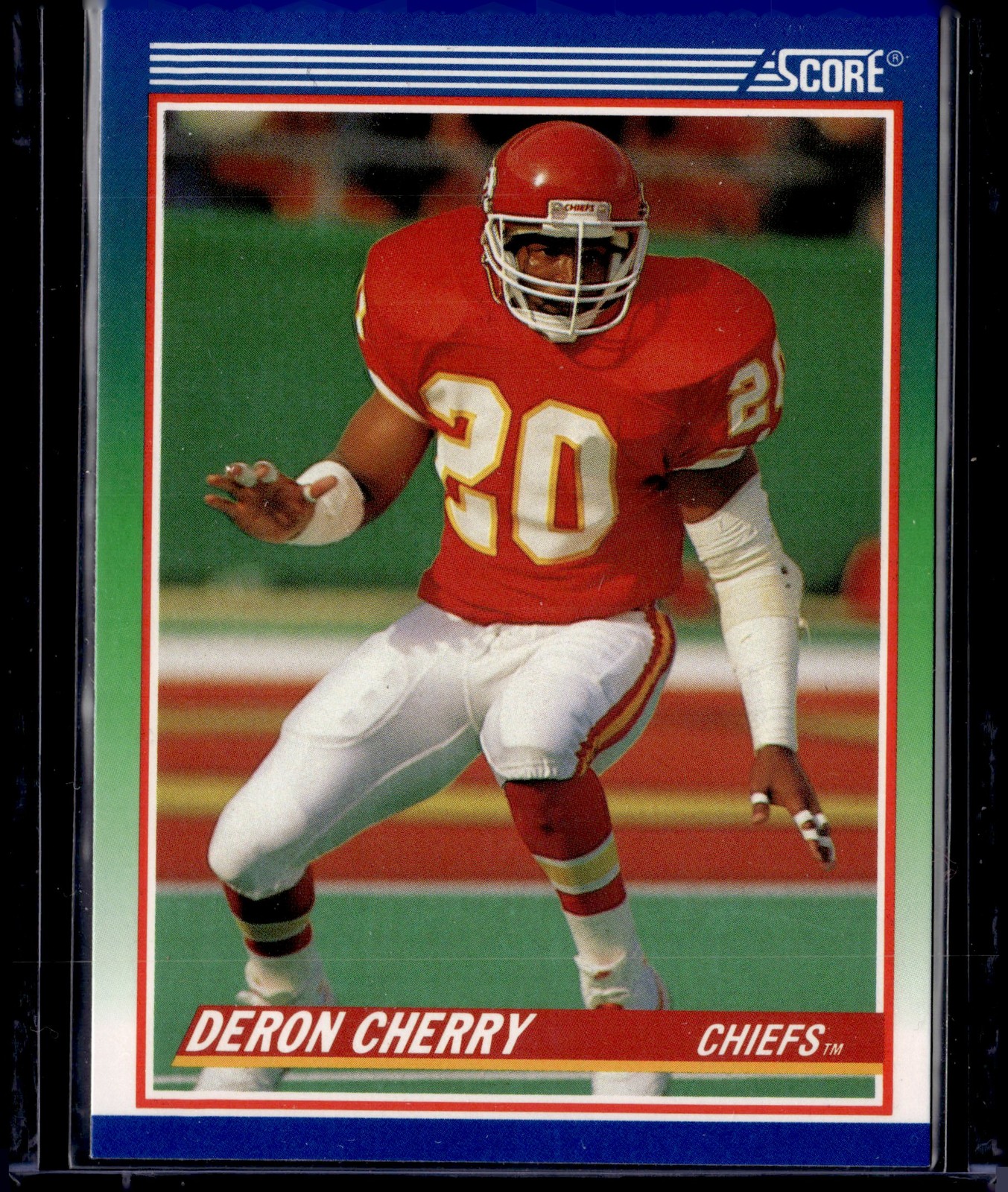 1990 Score #440 Deron Cherry