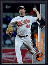 2020 Topps Update Richard Bleier Baltimore Orioles #U-160 Rainbow Foil