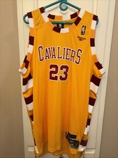 Vintage Cleveland Cavaliers Jersey MEN 2XL LeBron James 1975-76 Throwback Reebok