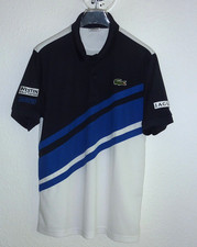 Koszulka polo tenisowa LACOSTE matchworn Nicolas Mahut 2013 US: L Monfils Francja