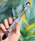 IN US Doctor Who 10th Metal Sonic Screwdriver Scalable LED Replica Prop Gift