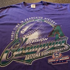 Arizona Diamondbacks Vintage Vtg 90's 1999 Tee Shirt Champions XL
