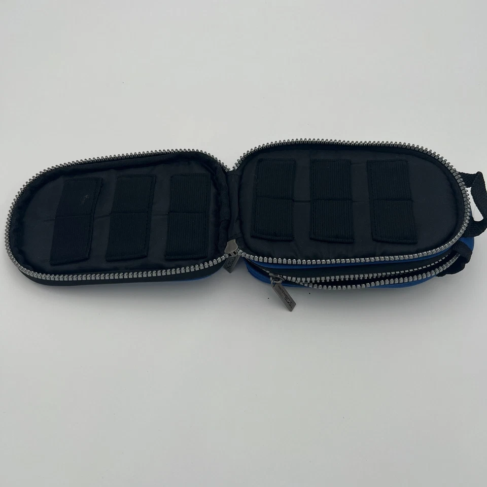 Estuche de Transporte Nintendo DS BOLSA DE VIAJE Suave con Cremallera Azul/Negro Foto 3 de 4