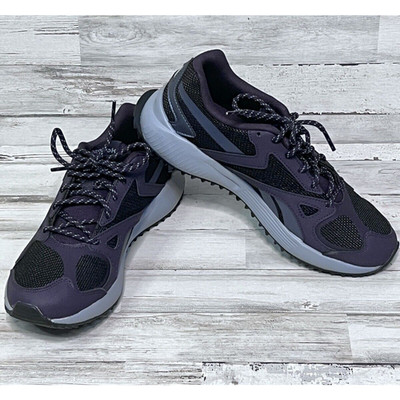 Reebok Women's Lavante Terrain Running Shoe 7.5 Black Gray FU8606