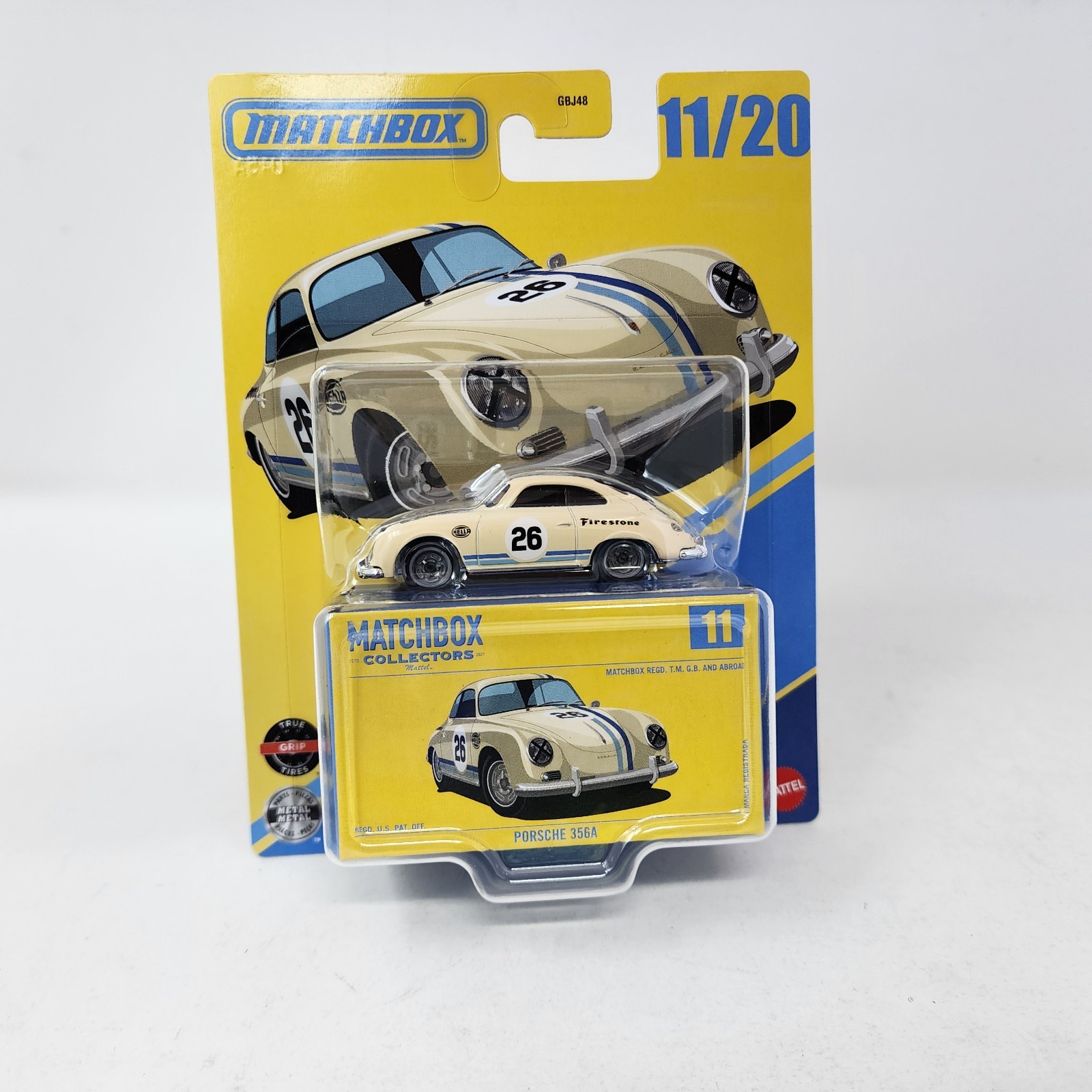 Porsche 356A #11 * Beige * 2026 Matchbox Collectors Case F