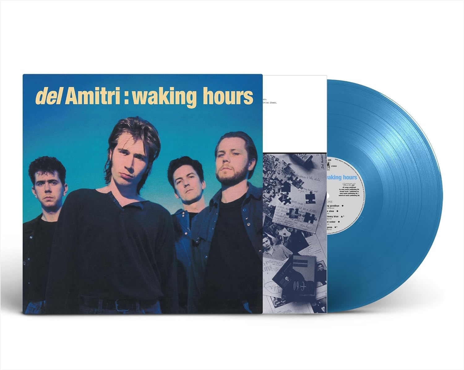Del Amitri - Waking Hours (Blue Vinyl LP 2024, Reissue, 180g Heavyweight Vinyl)