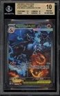 Pokemon Mega Charizard X ex Phantasmal Flames SIR #125 BGS 10 Pristine