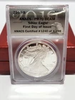 2019-S $1 Proof American Silver Eagle ANACS PR70 DCAM First Day of Issue #1240
