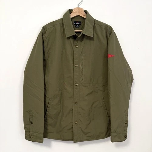 Florence Marine X Men’s Wind Pro Utility Jacket Burnt Olive $120 MSRP – Medium - product listing photo