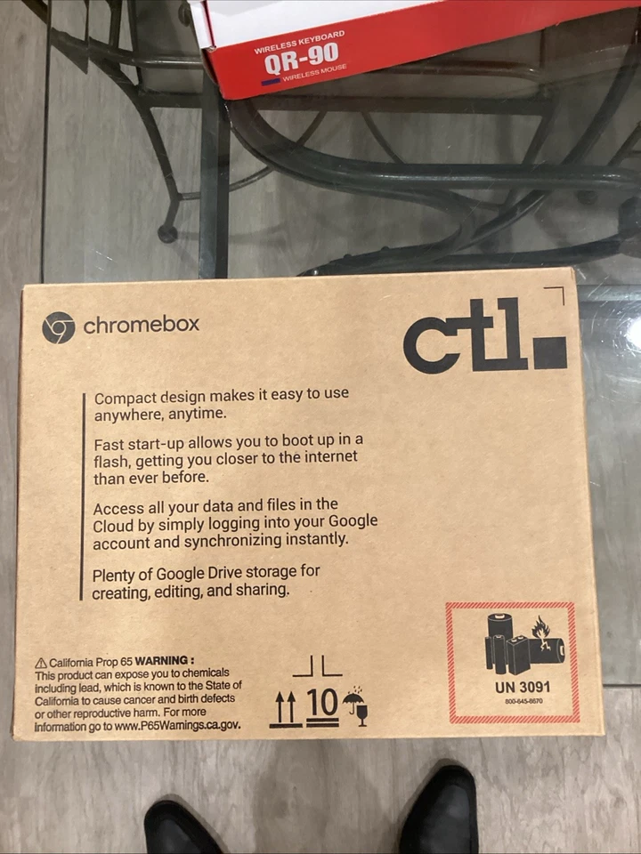 CTL Chromebox CBX2 4Gb DDR4 RAM 164GB eMMc Intel Celeron 5205U - Image 3 of 4