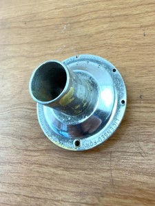 Early Nickel Platted Brass Top Part for Edison Reproducer w/Side Arm