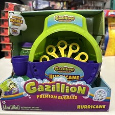 Gazillion Premium Bubbles Hurricane Bubble Machine 4 fl oz 118 ml