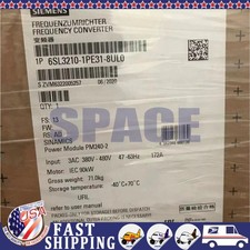 New Siemens 6SL3224-0BE31-8AA0 G120 PM240 Power Module 6SL3 224-0BE31-8AA0